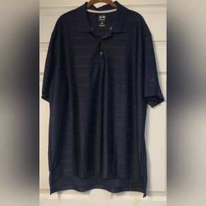 Men's Adidas Climacool Navy Blue Golf Polo Size XL